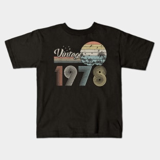 Vintage 1978 Design 42 Years Old 42nd birthday for Men Women Kids T-Shirt